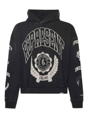 REPRESENT: Sweatshirts & Sweaters - Cotton Hooded Sweatshirt