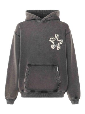 REPRESENT: Sweatshirts & Sweaters - Initial Star Cotton Sweatshirt