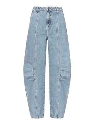 ROTATE Birger Christensen: casual trousers - Denim Cargo Jeans