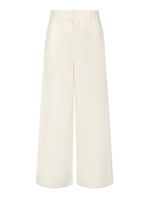 S MAX MARA: casual trousers - Merlot Jersey Pants