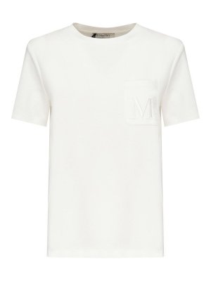 S MAX MARA: t-shirts - Logo T-Shirt