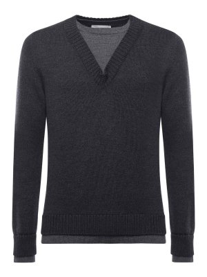 ALPHA STUDIO: Pull col rond - Pull Col Rond - Gris