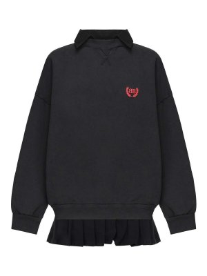 BALENCIAGA: スウェット＆セーター - スウェットシャツ/セーター - 黒