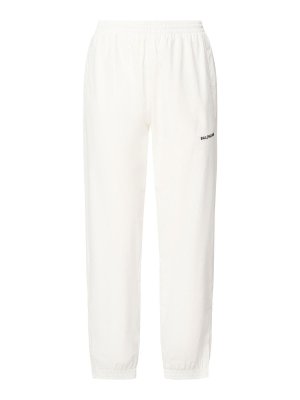 BALENCIAGA: Pantalones deportivos - Pantalones Deportivos - Blanco