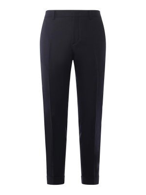 BEABLE: Tailored & Formal trousers - Tailored Wool-Blend Gabardine Trousers