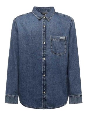 CALVIN KLEIN: shirts - Stretch Poplin Shirt