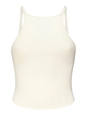 Courreges: Tops und Tank Tops - Top - Weiß