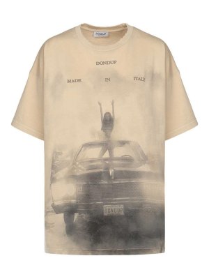 DONDUP: T-shirts - T-Shirt - Blanc
