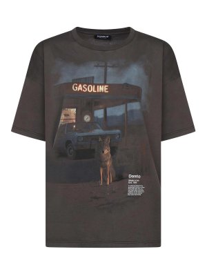 DONDUP: T-shirts - T-Shirt - Noir