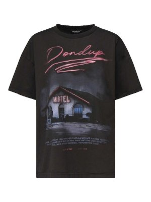 DONDUP: T-shirts - T-Shirt - Noir