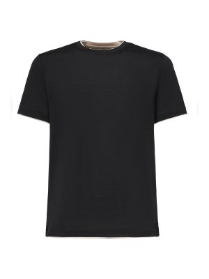 ELEVENTY: T-shirts - T-Shirt - Schwarz