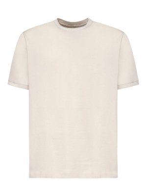 ELEVENTY: T-shirts - T-Shirt - Beige