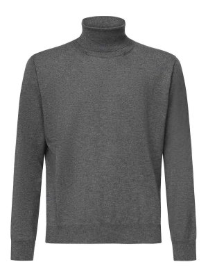 ELEVENTY: Rollkragenpullover  und Polo-Ausschnitt - Rollkragenpullover - Grau