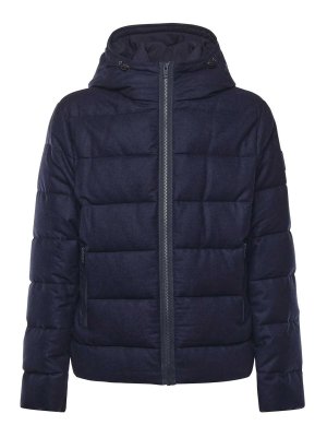 FAY: Kurze Daunenjacken - Daunenjacke - Blau