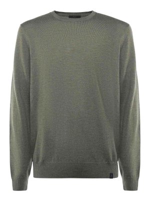 FAY: Pull col rond - Pull Col Rond - Vert