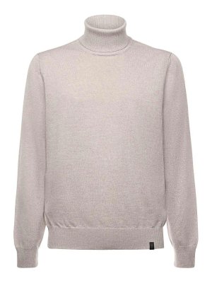 FAY: Rollkragenpullover  und Polo-Ausschnitt - Rollkragenpullover - Grau