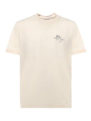 GOLDEN GOOSE: t-shirts - Journeys Printed T-Shirt