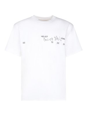 HELIOT EMIL: T-shirts - T-Shirt - Blanc