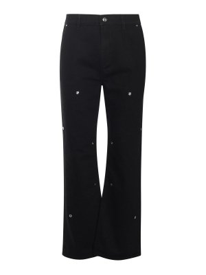 HELIOT EMIL: Jeans à jambe droite - Jean Droit - Noir