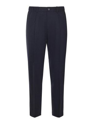 HERNO: Pantalons casual - Pantalons Décontractés - Bleu