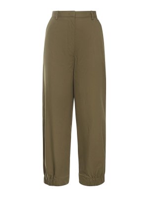 HERNO: casual trousers - Cotton-Feel Trousers