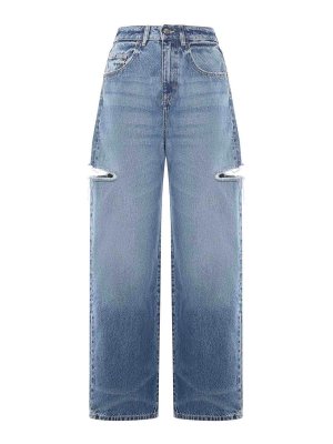 ICON DENIM: straight leg jeans - Poppy Cotton Jeans