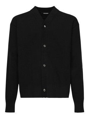 JACQUEMUS: Cardigans - Cardigan - Schwarz