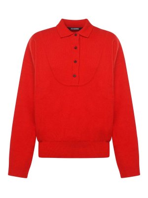 JACQUEMUS: maglia collo rotondo - La Maille Vereuse Pallone Sweater