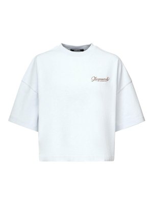 JACQUEMUS: t-shirt - T-shirt corta Le T-Shirt