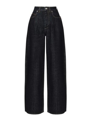 JACQUEMUS: straight leg jeans - Le De Nmes Oval Jeans