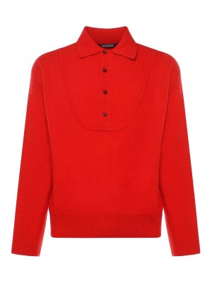 JACQUEMUS: crew necks - La Maille Vereuse Ball Sweater