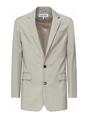 LOEWE: Blazer - Blazer - Grau