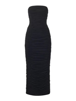 MAGDA BUTRYM: knee length dresses - Ruffled Midi Dress