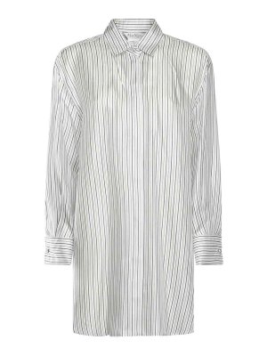 Max Mara: knee length dresses - Monviso Striped Dress
