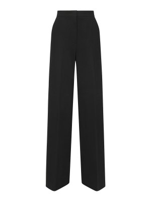 Max Mara: カジュアルトラウザー - カジュアルパンツ - 黒