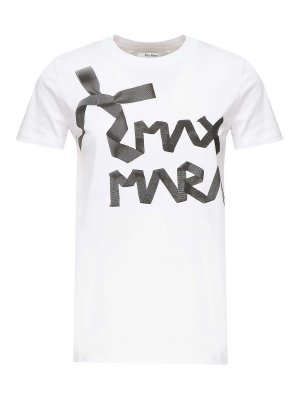 Max Mara: Camisetas - Camiseta - Blanco