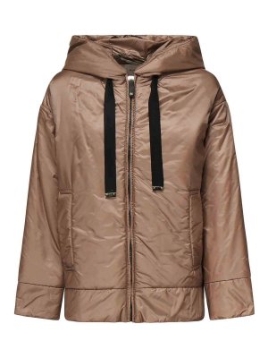 MAX MARA THE CUBE: padded jackets - Waterproof Canvas Padded Jacket