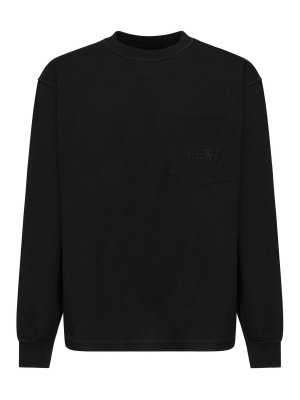 MM6 MAISON MARGIELA: Sweatshirts und Pullover - Sweatshirt - Schwarz