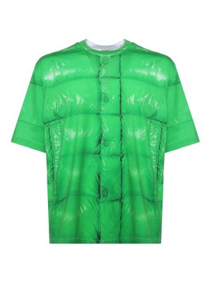 MONCLER: Camisetas - Camiseta - Verde