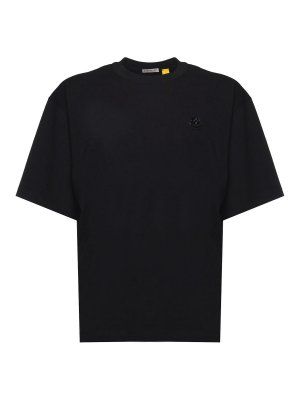 MONCLER: Camisetas - Camiseta - Negro