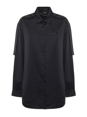 MONCLER: Camisas - Camisa - Negro