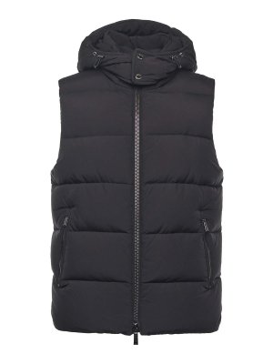 MOORER: Gilets tricot - Gilet - Noir
