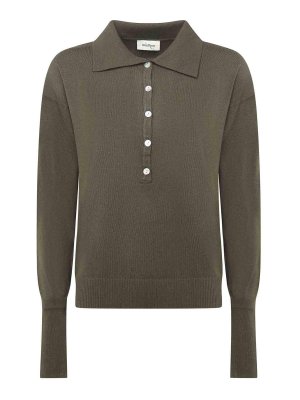 OTTOD'AME: polo shirts - Viscose Polo Shirt