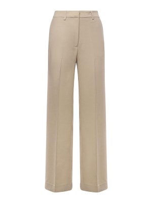 OTTOD'AME: pantaloni casual - Pantaloni In Viscosa E Lana
