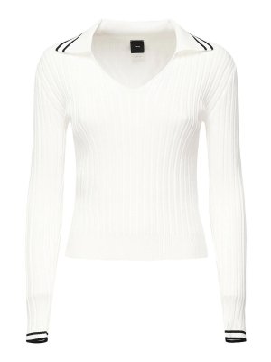 Pinko: shirts - Polo-Style Shirt With Logo