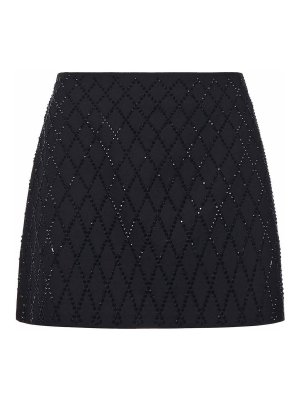 Pinko: Mini jupes - Mini Jupe - Noir