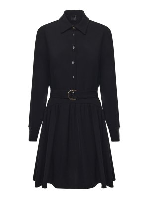 Pinko: abiti corti - Vestito  Corto In Tessuto Fluido