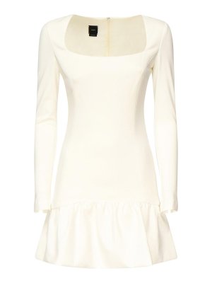 Pinko: short dresses - Round-Neck Mini Dress