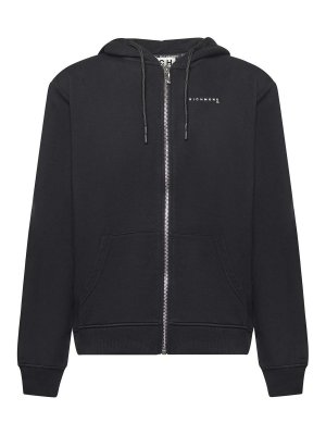 JOHN RICHMOND: Sweatshirts & Sweaters - Zip-Up Sweatshirt With Logo
