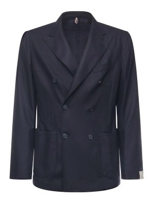 SANTANIELLO: Blazer - Blazer - Blau